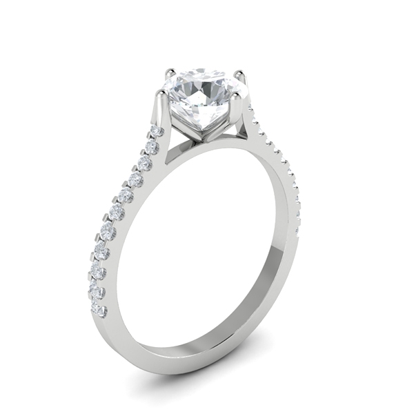 Winnie in 18k White Gold — view 3