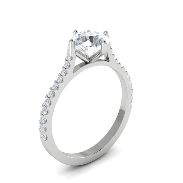 Winnie in 18k White Gold — view 3