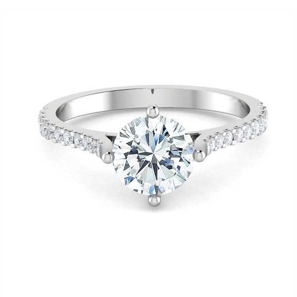 Winnie in 18k White Gold