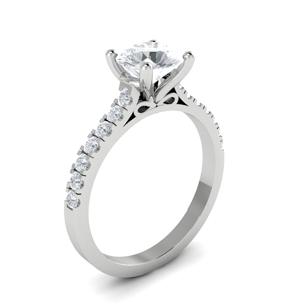 Lana in 18k White Gold — view 3