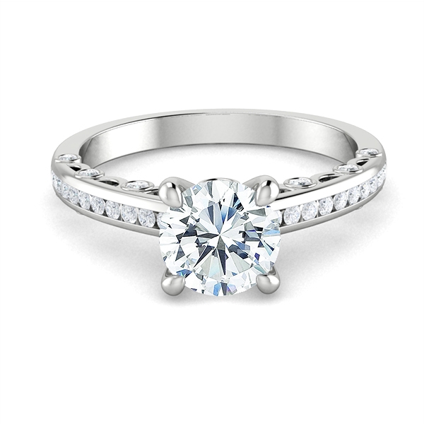 Arlene in 18k White Gold