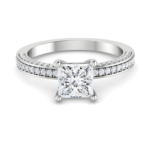 Niki in 18k White Gold