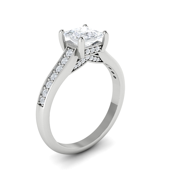 Kalea in 18k White Gold — view 3