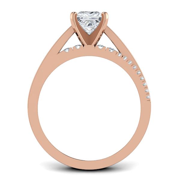 Clarissa in 18k Rose Gold — view 2