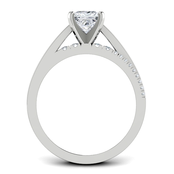 Clarissa in 18k White Gold — view 2