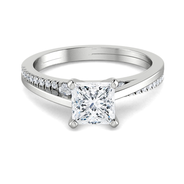 Clarissa in 18k White Gold