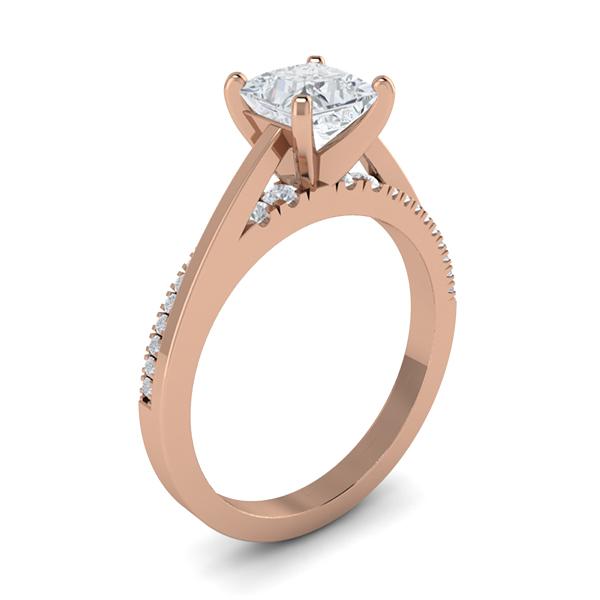 Clarissa in 18k Rose Gold — view 3