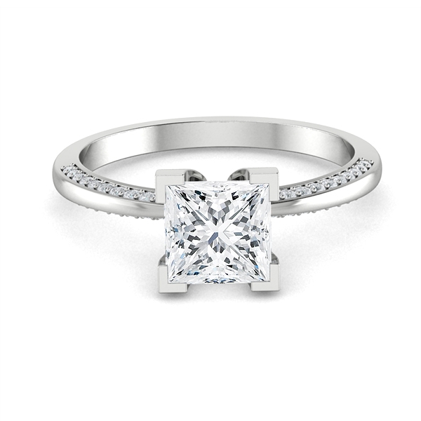 Martina in 18k White Gold