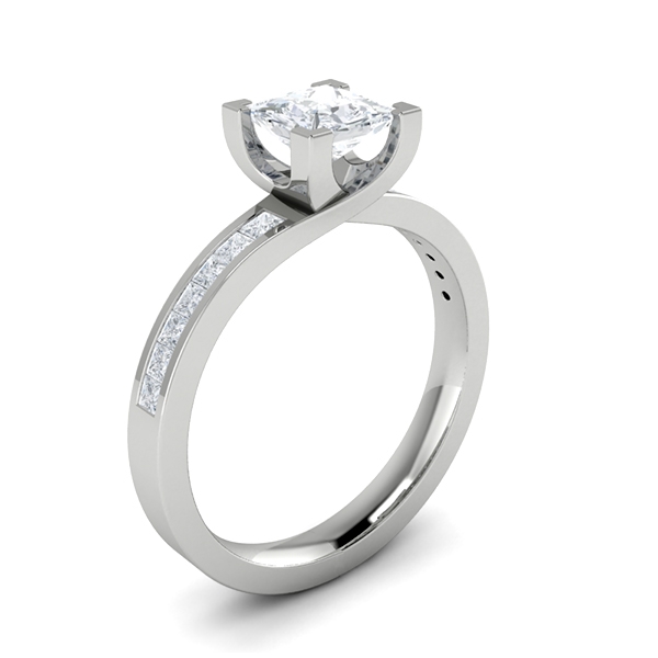 Naya in 18k White Gold — view 3