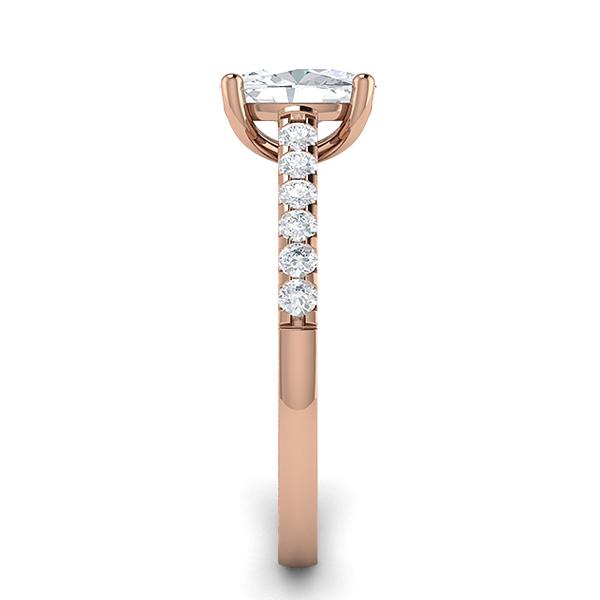 Odele in 18k Rose Gold — view 4