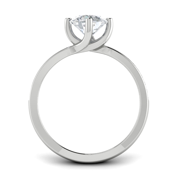 Sascha in 18k White Gold — view 2