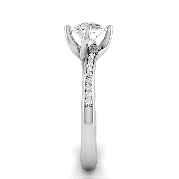 Sascha in 18k White Gold — view 4