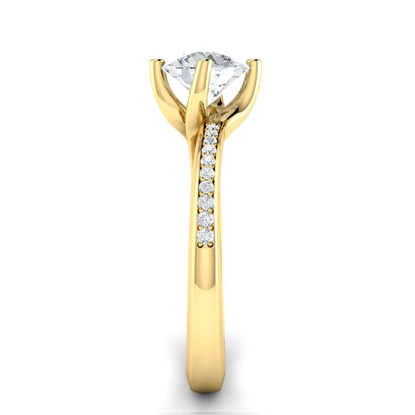 Sascha in 18k Yellow Gold — view 4