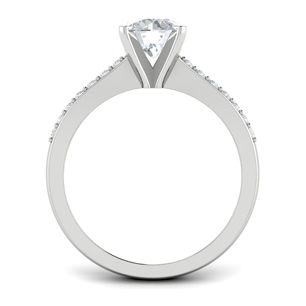 Beyonce in 18k White Gold — view 2