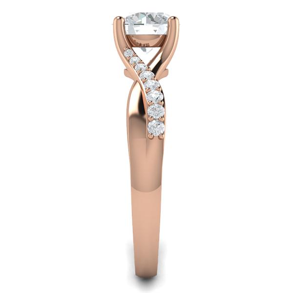 Janiya in 18k Rose Gold — view 4