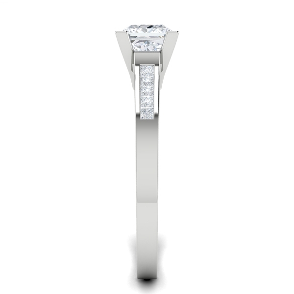 Modesty in 18k White Gold — view 4