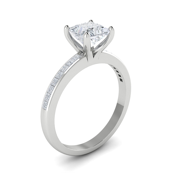 Keara in 18k White Gold — view 3