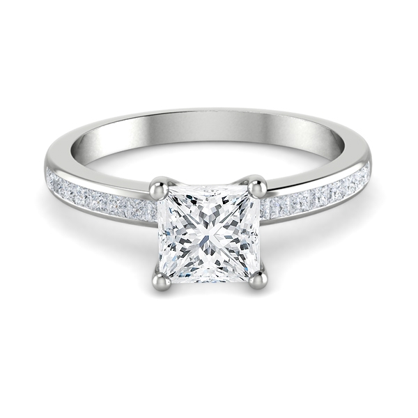 Keara in 18k White Gold