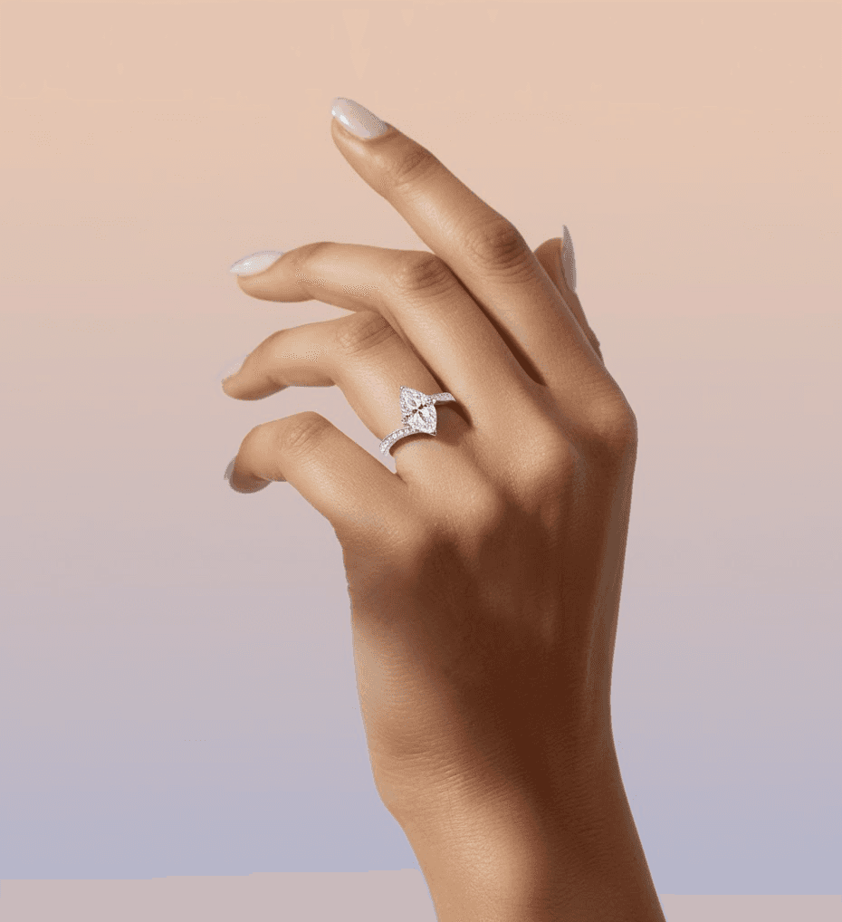 Victoria in 18k Rose Gold — view 5