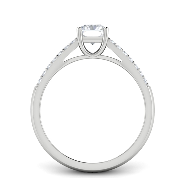Delina in 18k White Gold — view 2