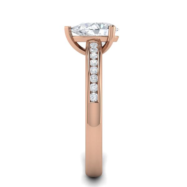 Brianna in 18k Rose Gold — view 4