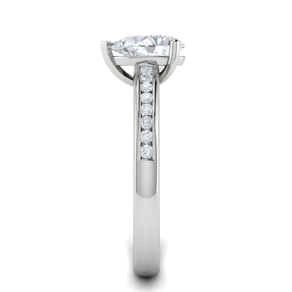 Brianna in 18k White Gold — view 4