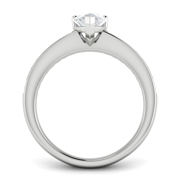 Brianna in 18k White Gold — view 2