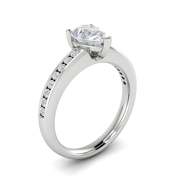 Brianna in 18k White Gold — view 3