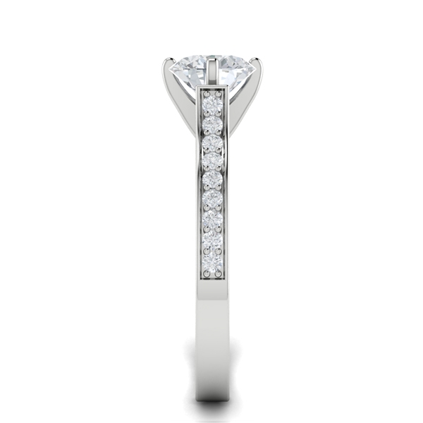 Isabel in 18k White Gold — view 4