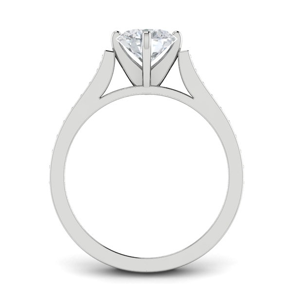 Isabel in 18k White Gold — view 2