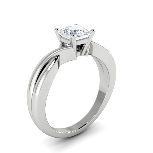 Marci in 18k White Gold — view 3