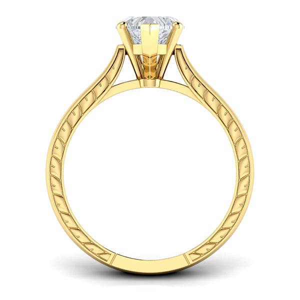 Leia in 18k Yellow Gold — view 2