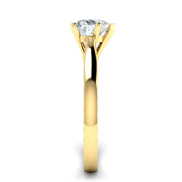Leia in 18k Yellow Gold — view 4