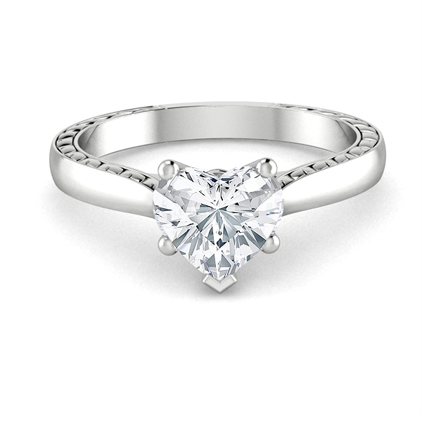 Leia in 18k White Gold