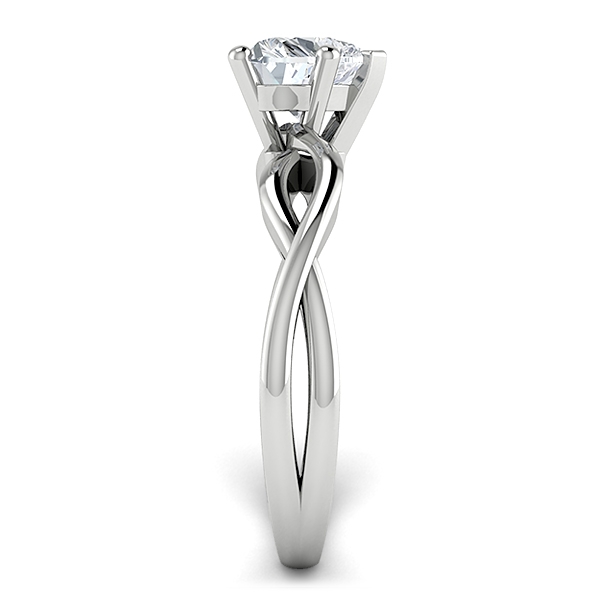 Mara in 18k White Gold — view 4