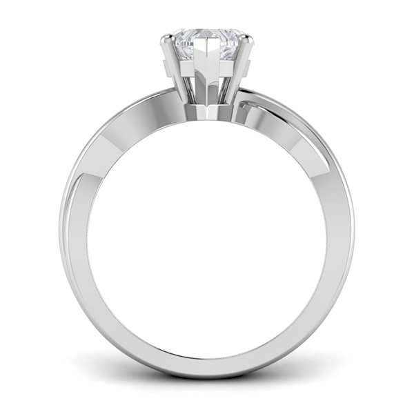 Mara in 18k White Gold — view 2