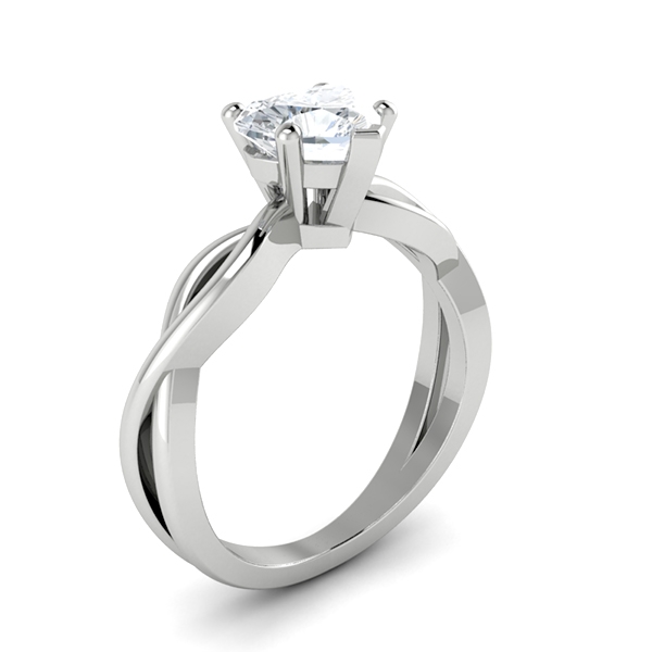 Mara in 18k White Gold — view 3