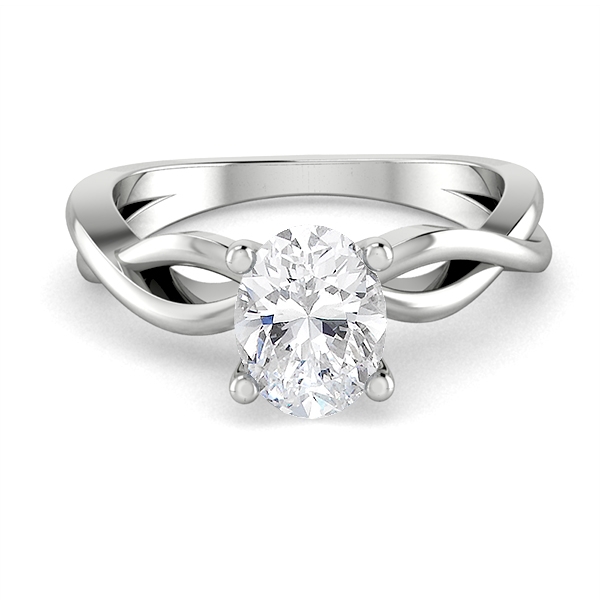Mim in 18k White Gold