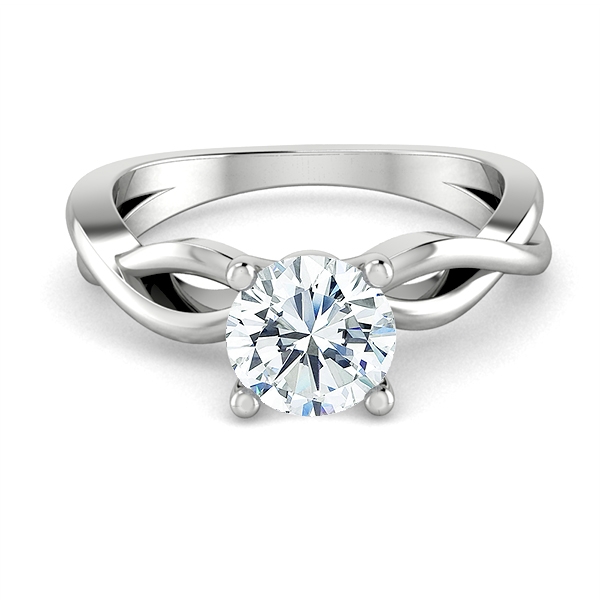 Amelia in 18k White Gold
