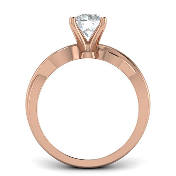 Amelia in 18k Rose Gold — view 2