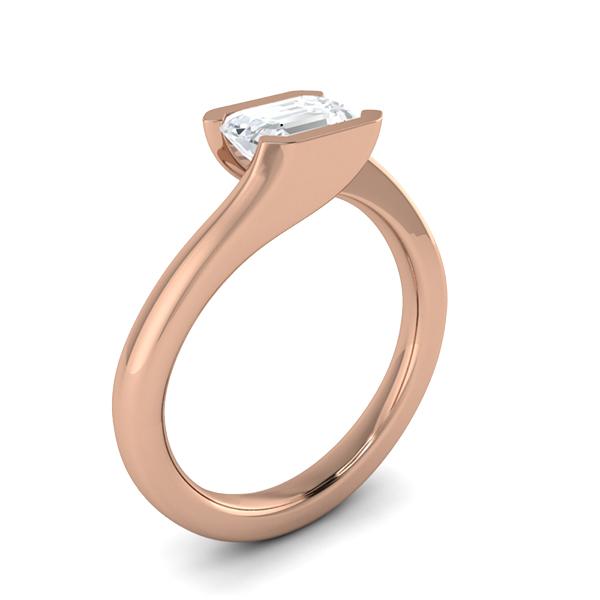 Ginnie in 18k Rose Gold — view 3