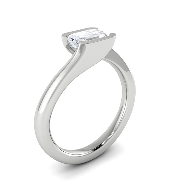 Ginnie in 18k White Gold — view 3