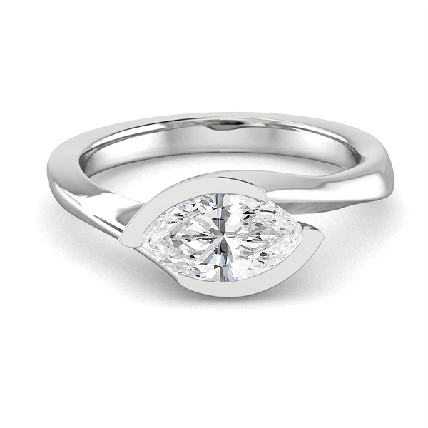 Madonna in 18k White Gold