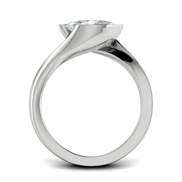 Madonna in 18k White Gold — view 2