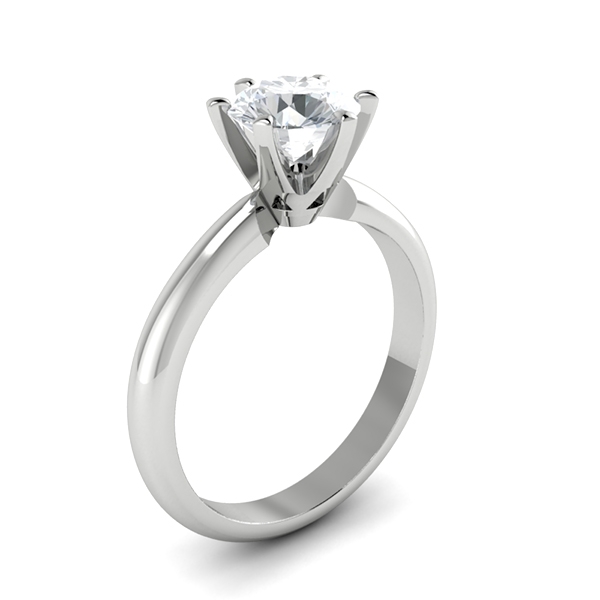 Christabel in 18k White Gold — view 3