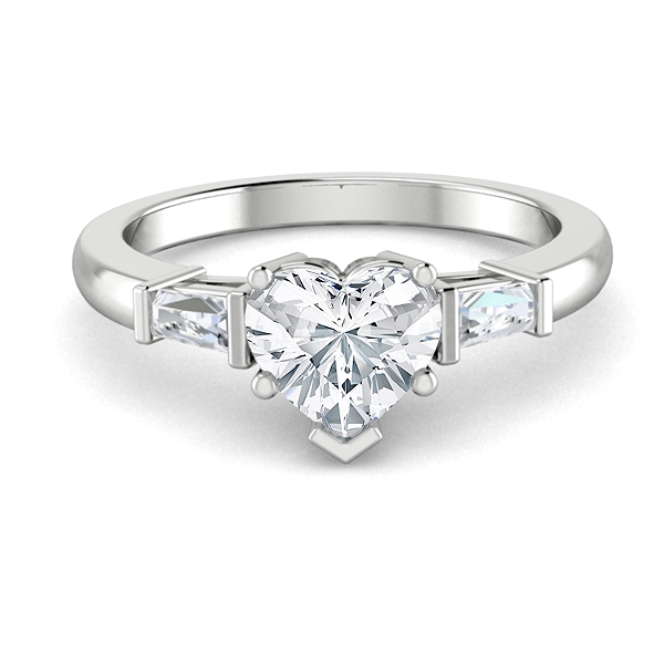 Agatha in 18k White Gold