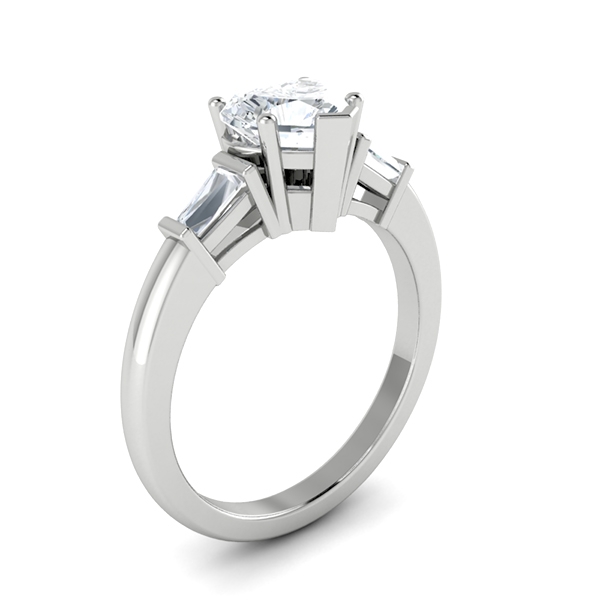 Agatha in 18k White Gold — view 3