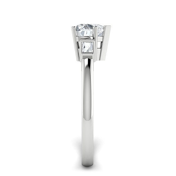 Agatha in 18k White Gold — view 4