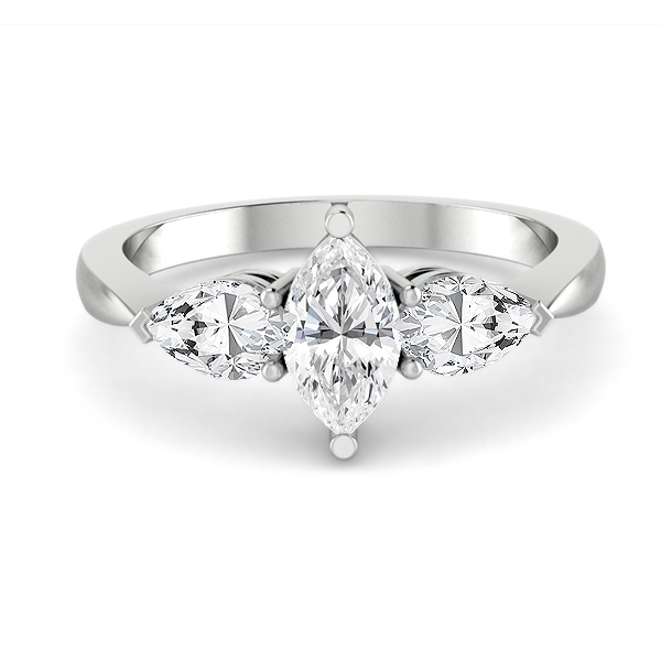 Karissa in 18k White Gold