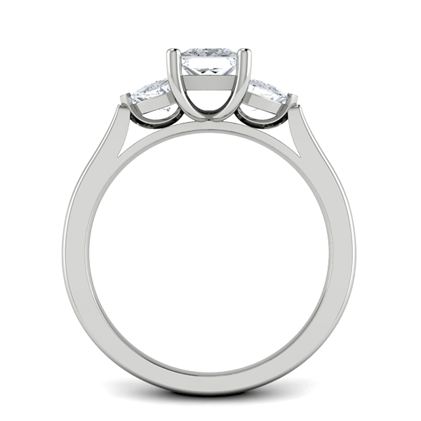 Malena in 18k White Gold — view 2